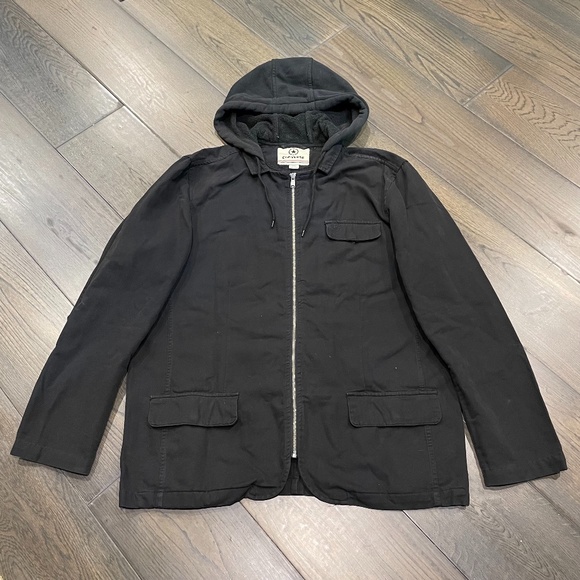 Converse Full Zip jacket with hood - Size XL - Picture 1 of 4